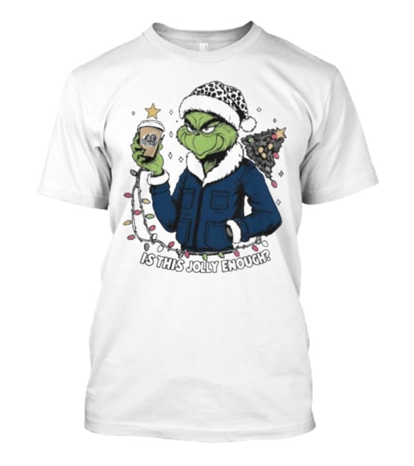 Old Dominion Monarchs Santa Grinch Christmas Is This Jolly Enough T-Shirt