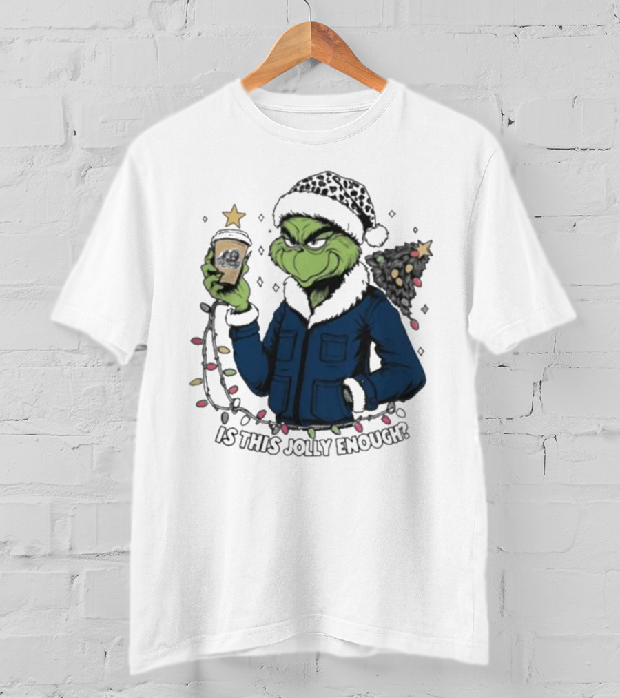 Old Dominion Monarchs Santa Grinch Christmas Is This Jolly Enough T-Shirt