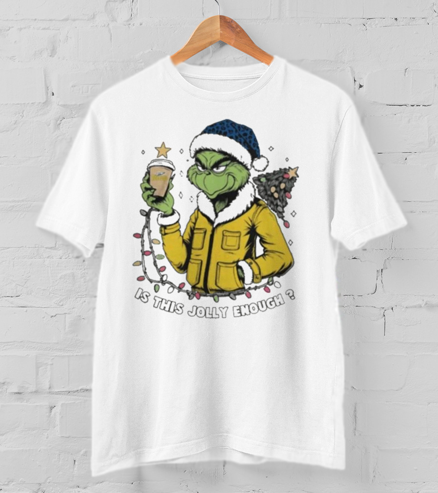 Toledo Rockets Santa Grinch Is This Jolly Enough Merry Christmas T-Shirt