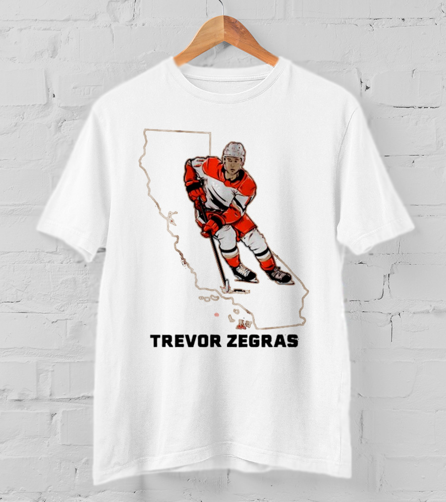 Trevor Zegras California Hockey Player T-Shirt