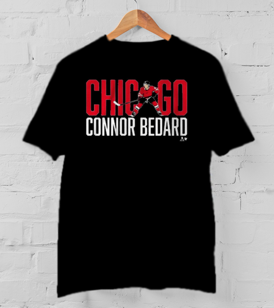 Connor Bedard Chicago Hockey Star T-Shirt