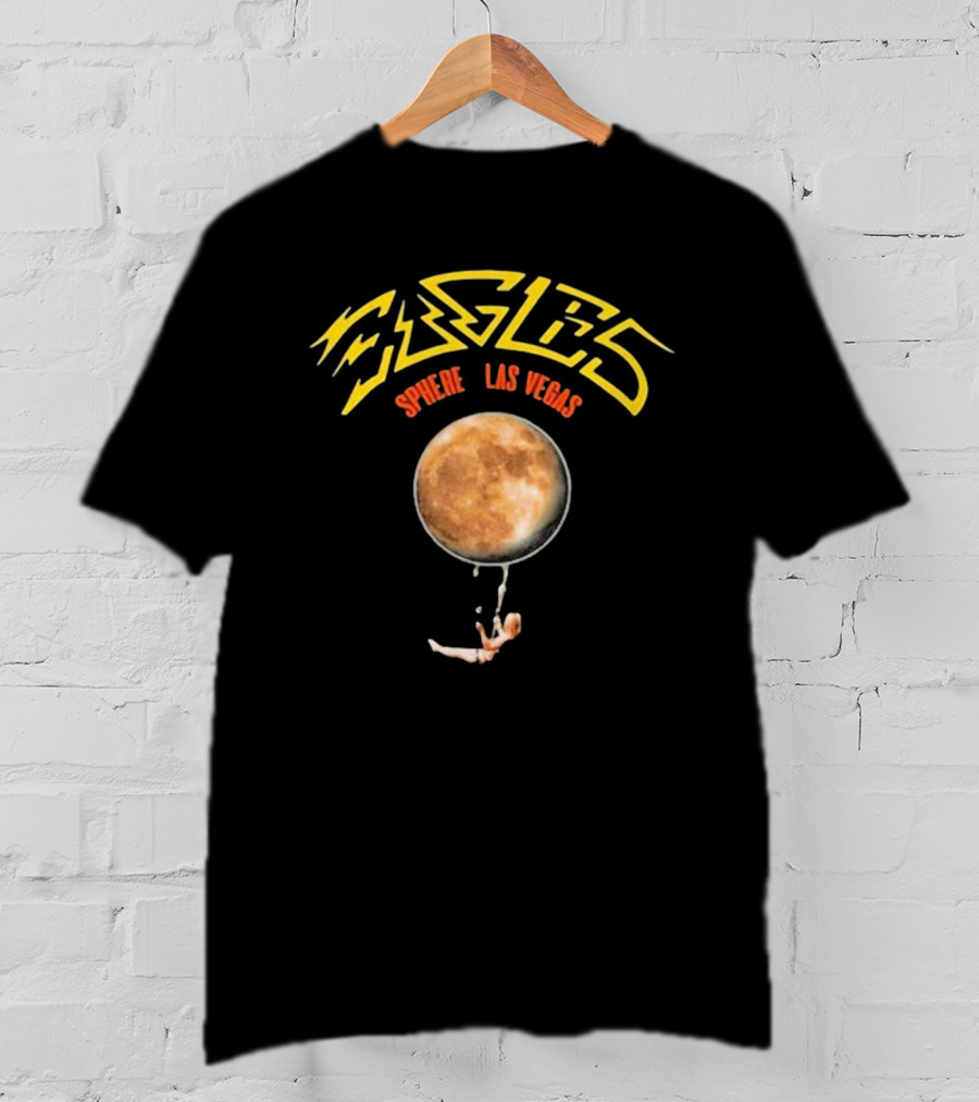 Eagles Sphere Las Vegas Moon Trapeze T-Shirt