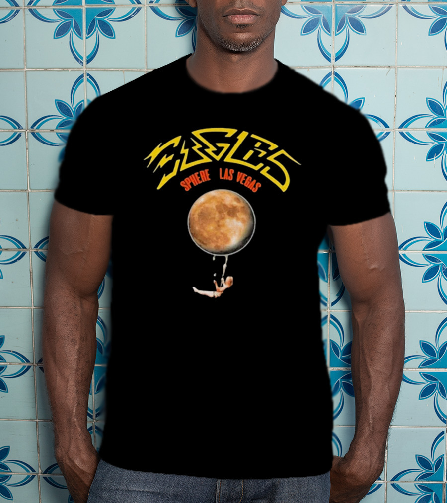 Eagles Sphere Las Vegas Moon Trapeze T-Shirt