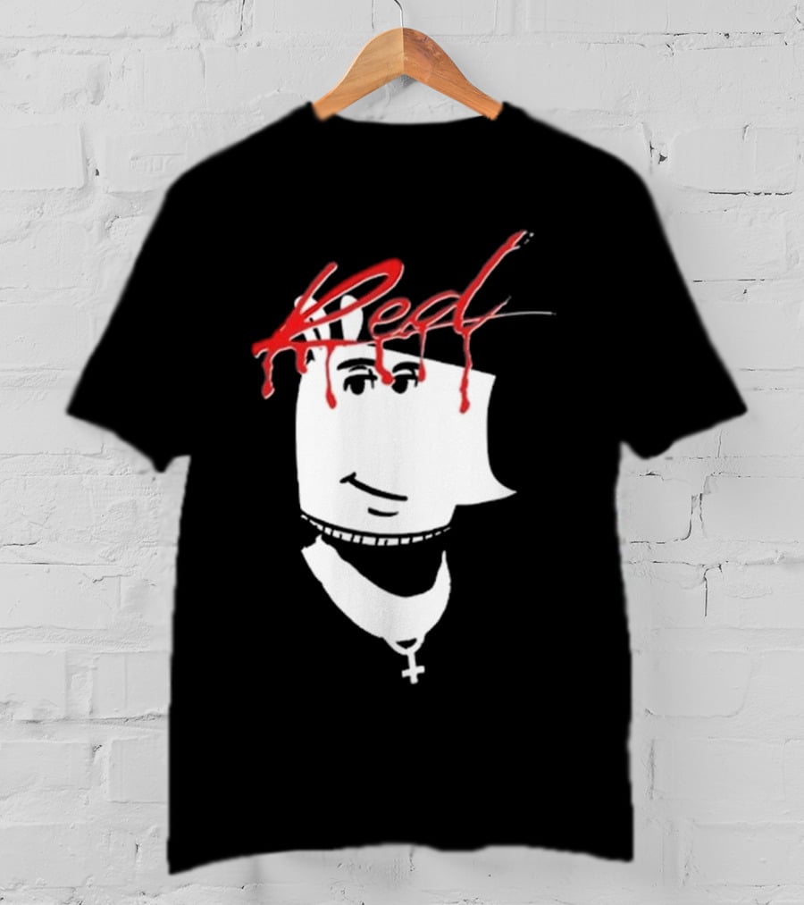 Red Dippytees Chill Guy X Carti T-Shirt