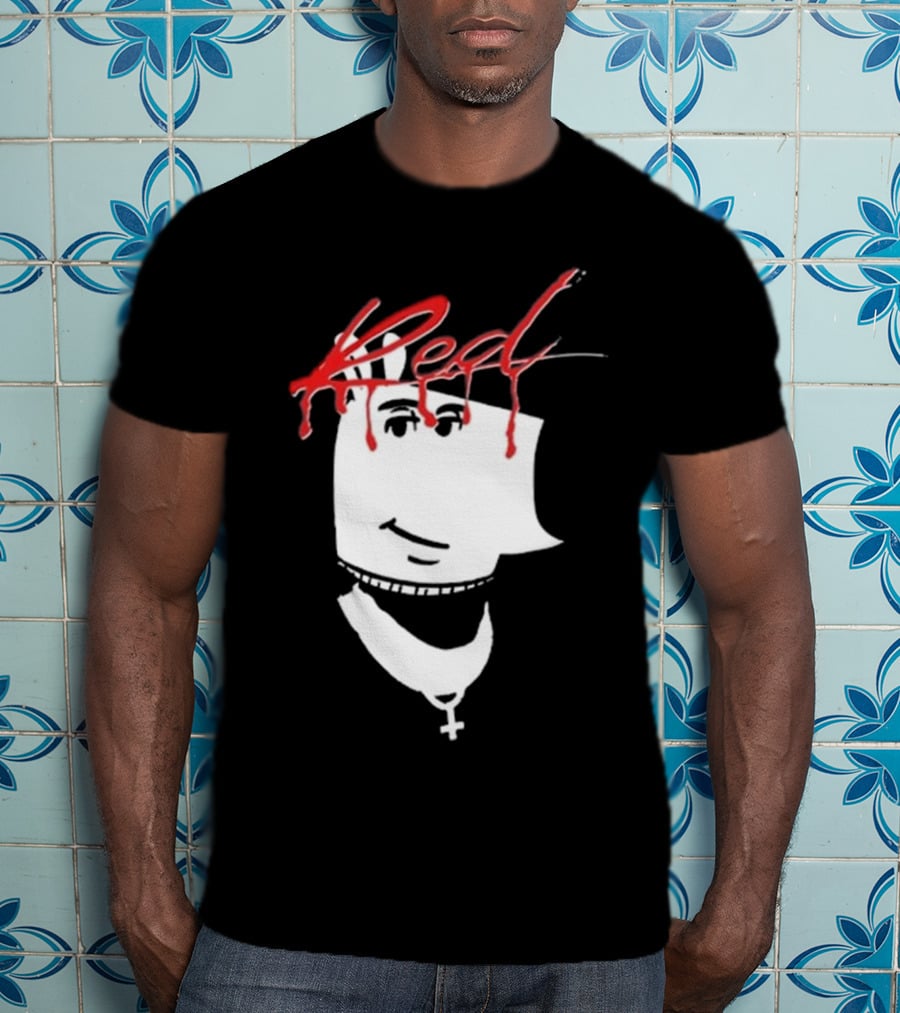 Red Dippytees Chill Guy X Carti T-Shirt