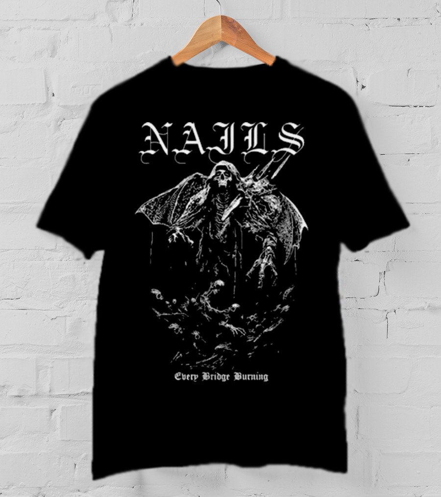 Nails Every Bridge Burning Demon T-Shirt