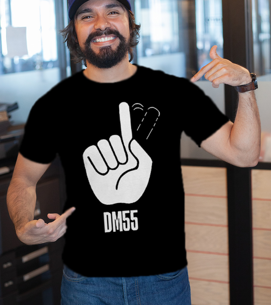 DM55 Mutombo Records Finger Wag T-Shirt