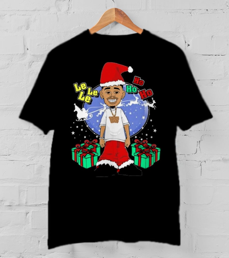 Le Le Le Ho Ho Ho These Foos Lil Foo Christmas T-Shirt