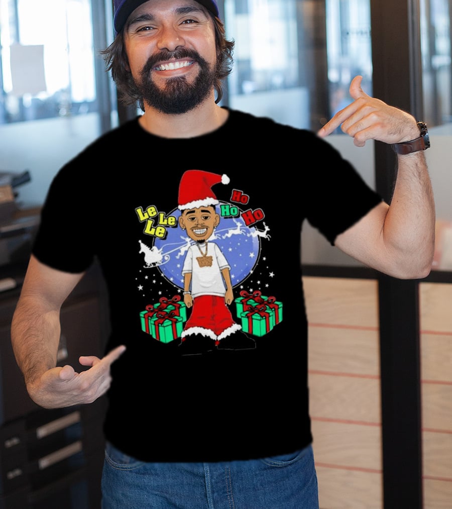 Le Le Le Ho Ho Ho These Foos Lil Foo Christmas T-Shirt