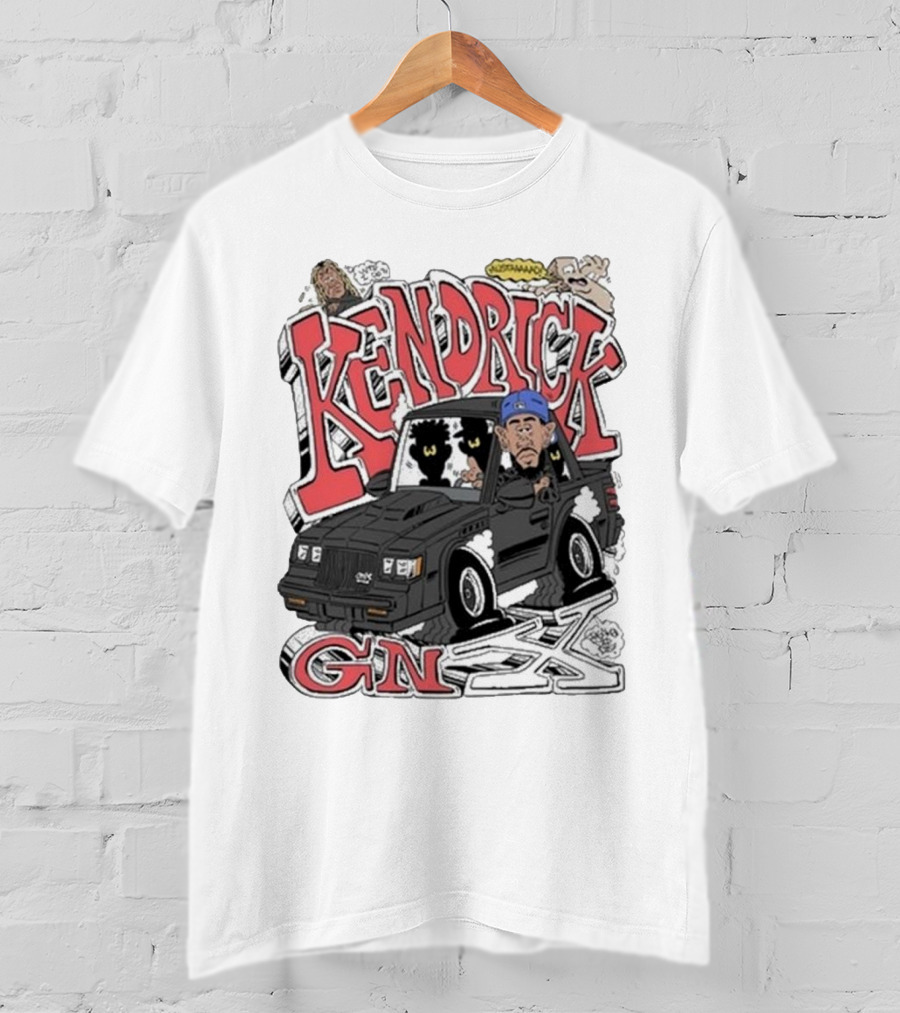 Kendrick GNX Freakorico Cartoon Car T-Shirt