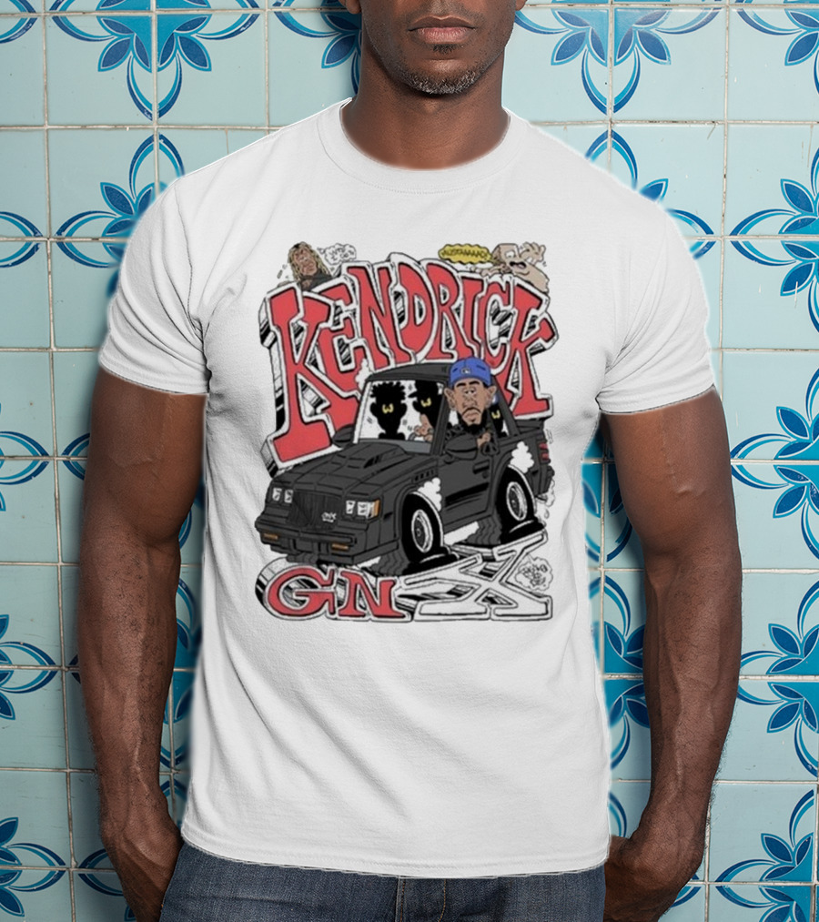 Kendrick GNX Freakorico Cartoon Car T-Shirt