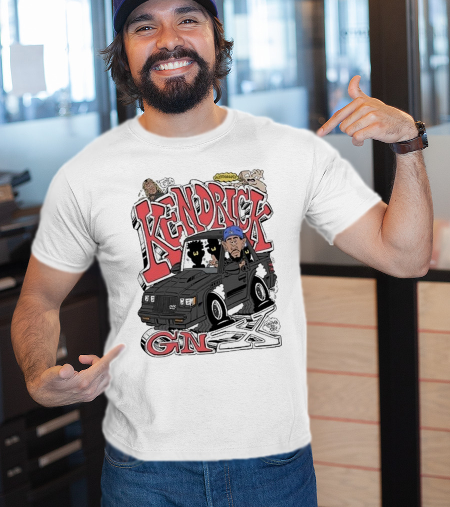 Kendrick GNX Freakorico Cartoon Car T-Shirt