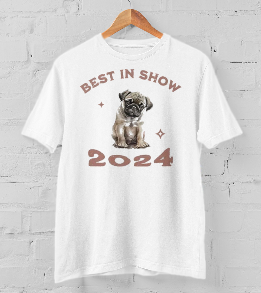 Vito The Pug Best In Show T-Shirt