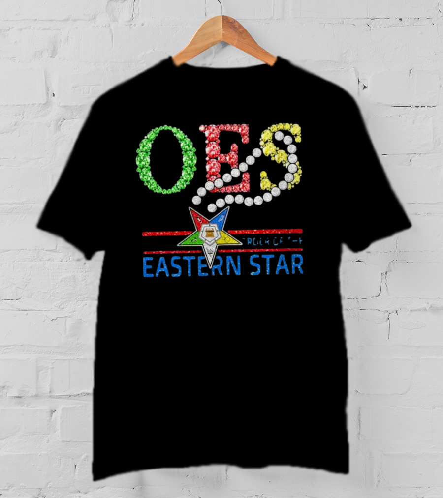 OES Bling Eastern Star Christmas T-Shirt