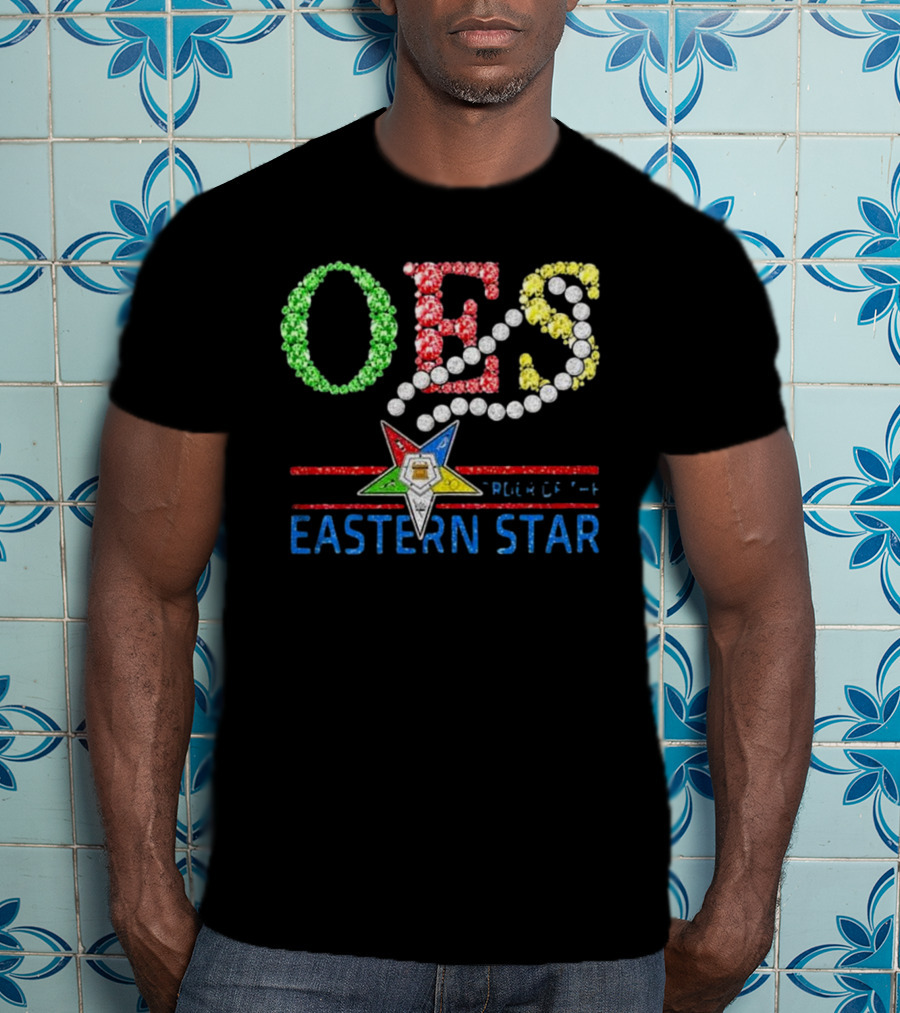 OES Bling Eastern Star Christmas T-Shirt