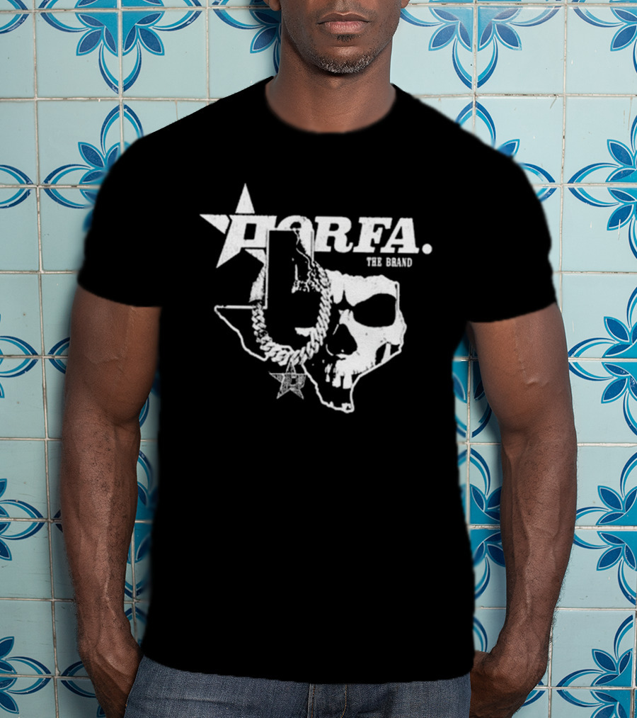 HORFA The Brand Texas Skull Star T-Shirt