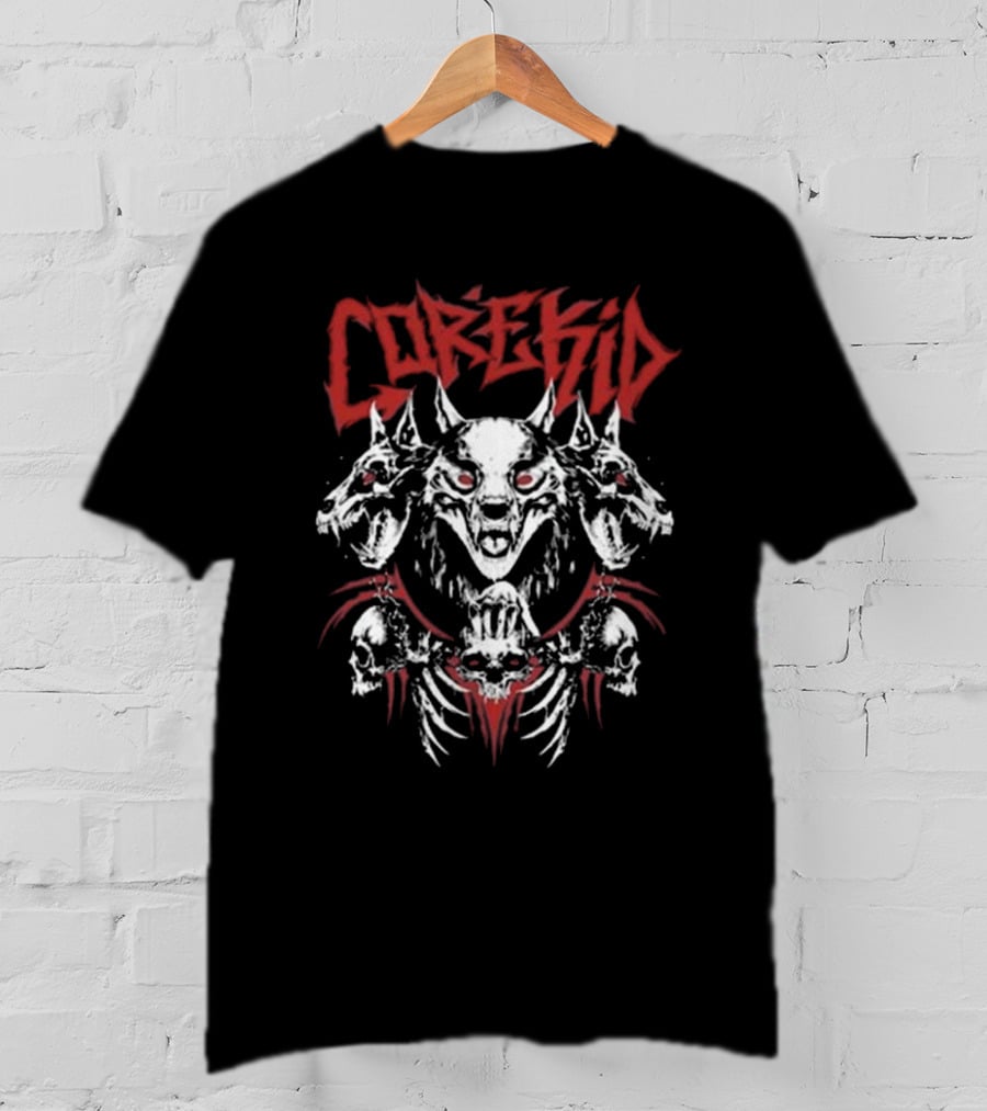 Nik Nocturnal Cerberus Corekid Metal T-Shirt