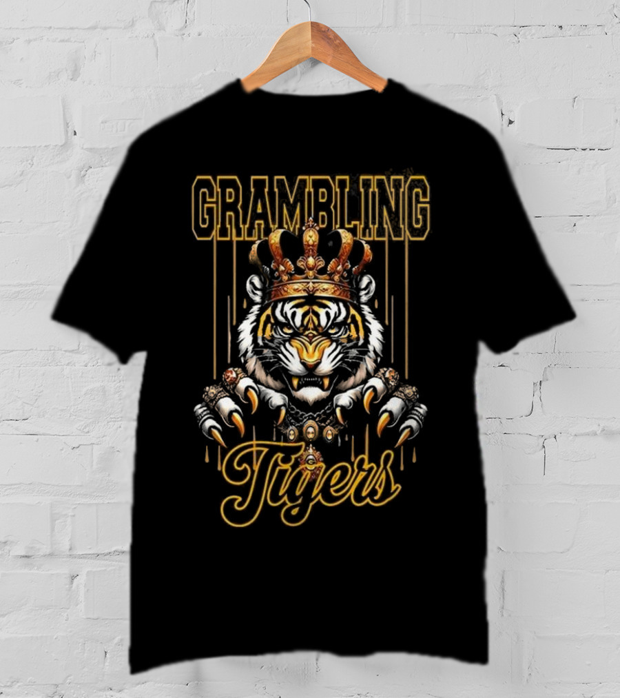 Grambling Tigers Crowned HBCU T-Shirt