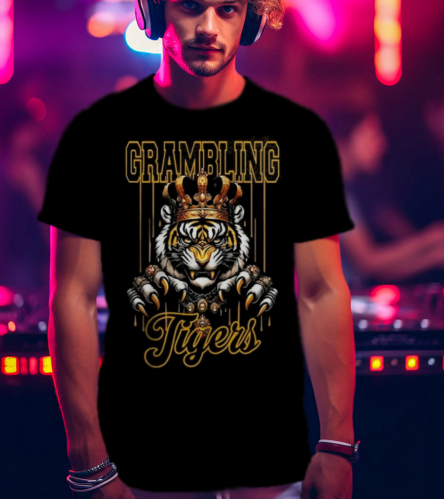 Grambling Tigers Crowned HBCU T-Shirt