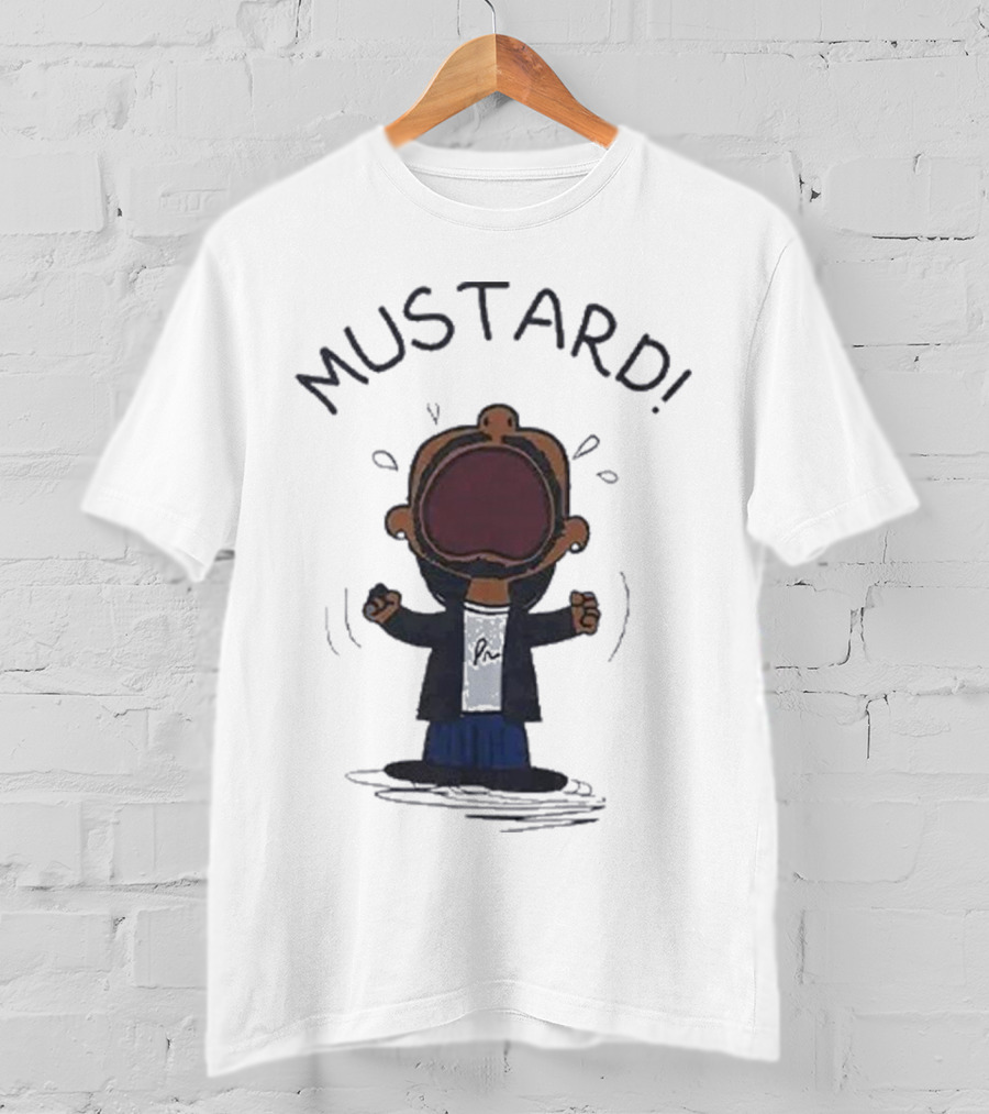 Kendrick Lamar MUSTARD Peanuts Meme T-Shirt