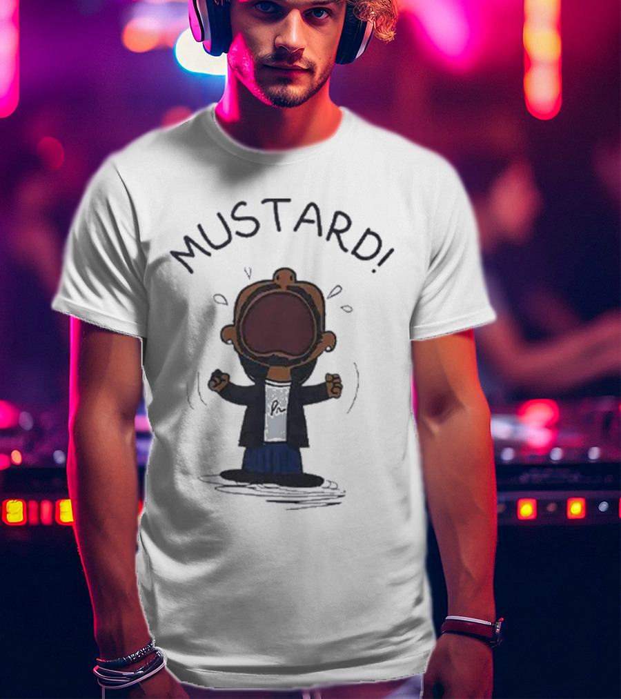 Kendrick Lamar MUSTARD Peanuts Meme T-Shirt