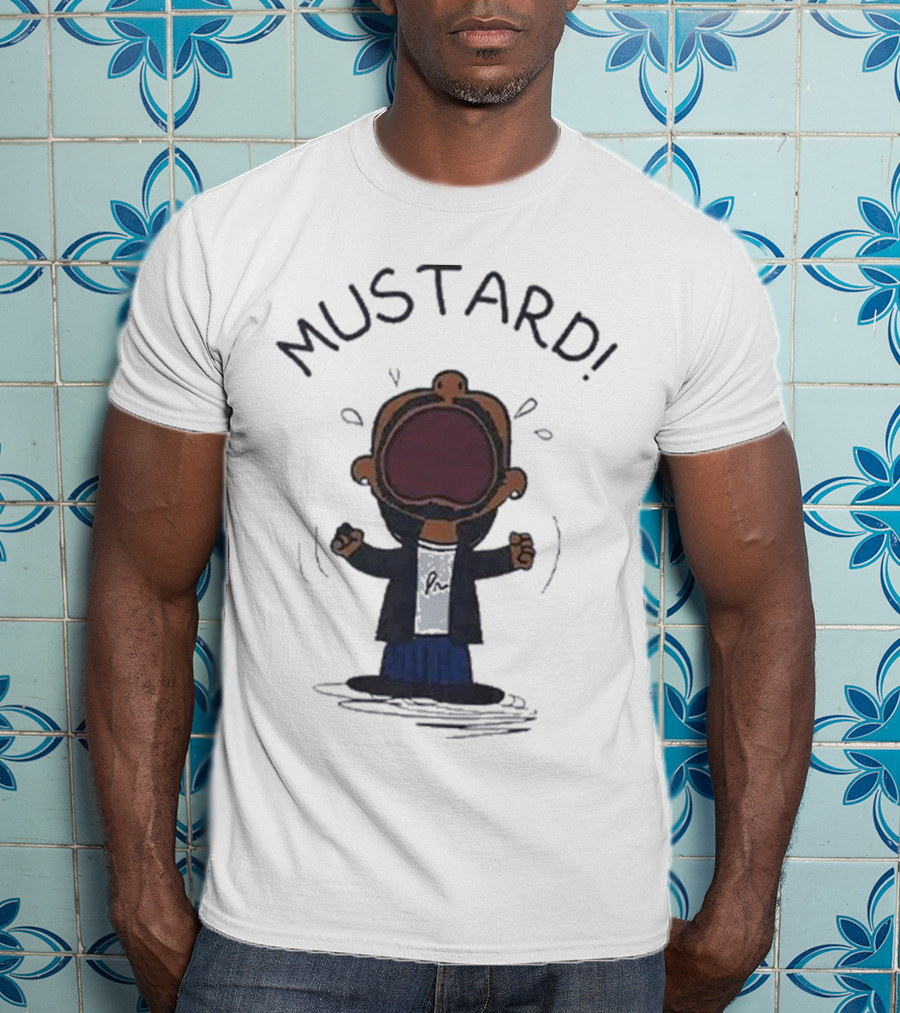 Kendrick Lamar MUSTARD Peanuts Meme T-Shirt
