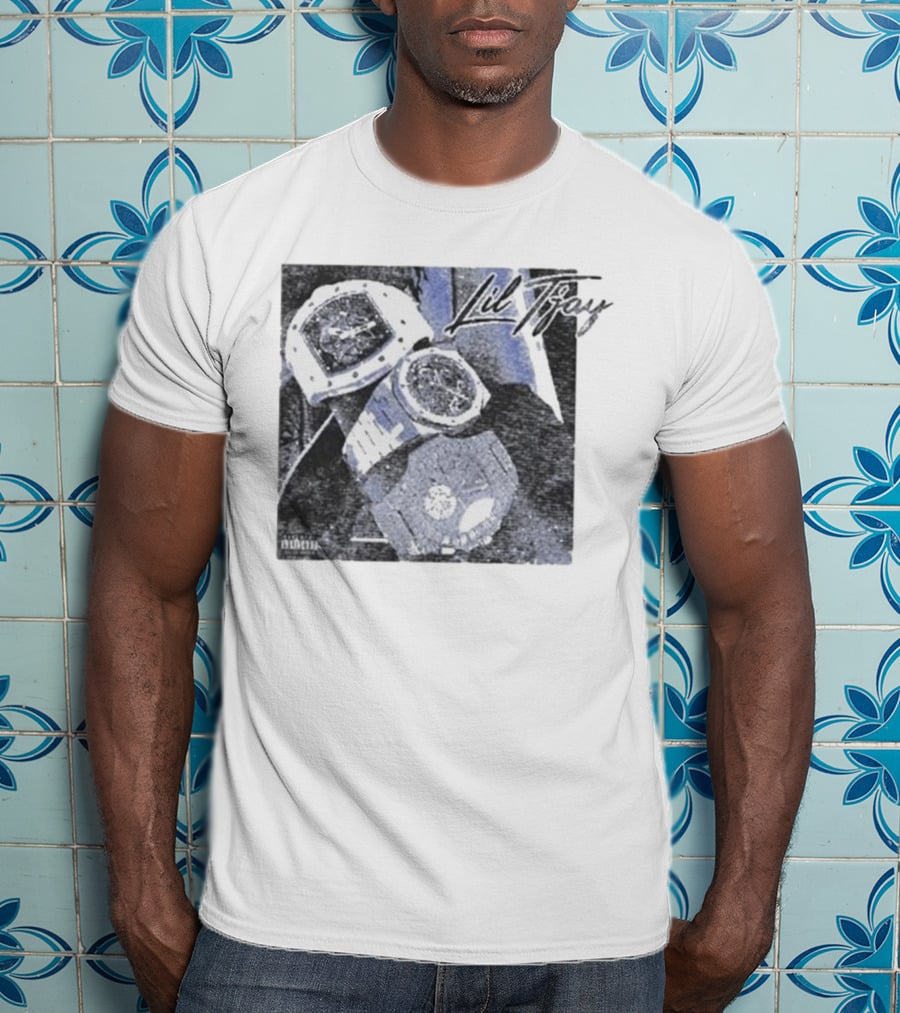 Lil Tjay Took A While Album Cover Watches T-Shirt