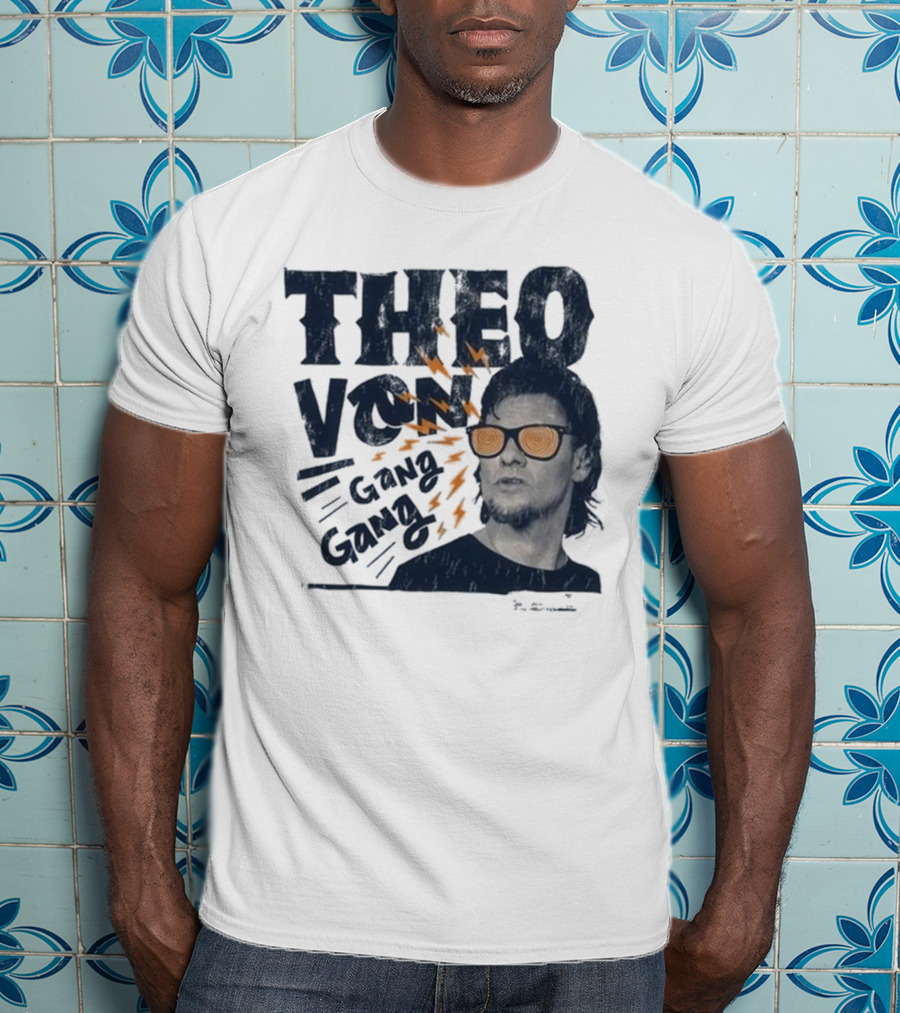 Theo Von Gang Gang Hypno Ivory Sunglasses T-Shirt