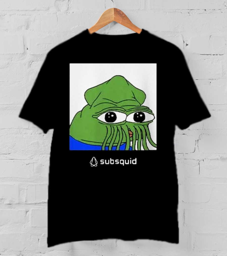 Dima Zhelezov Pepe The Frog Meme Subsquid T-Shirt