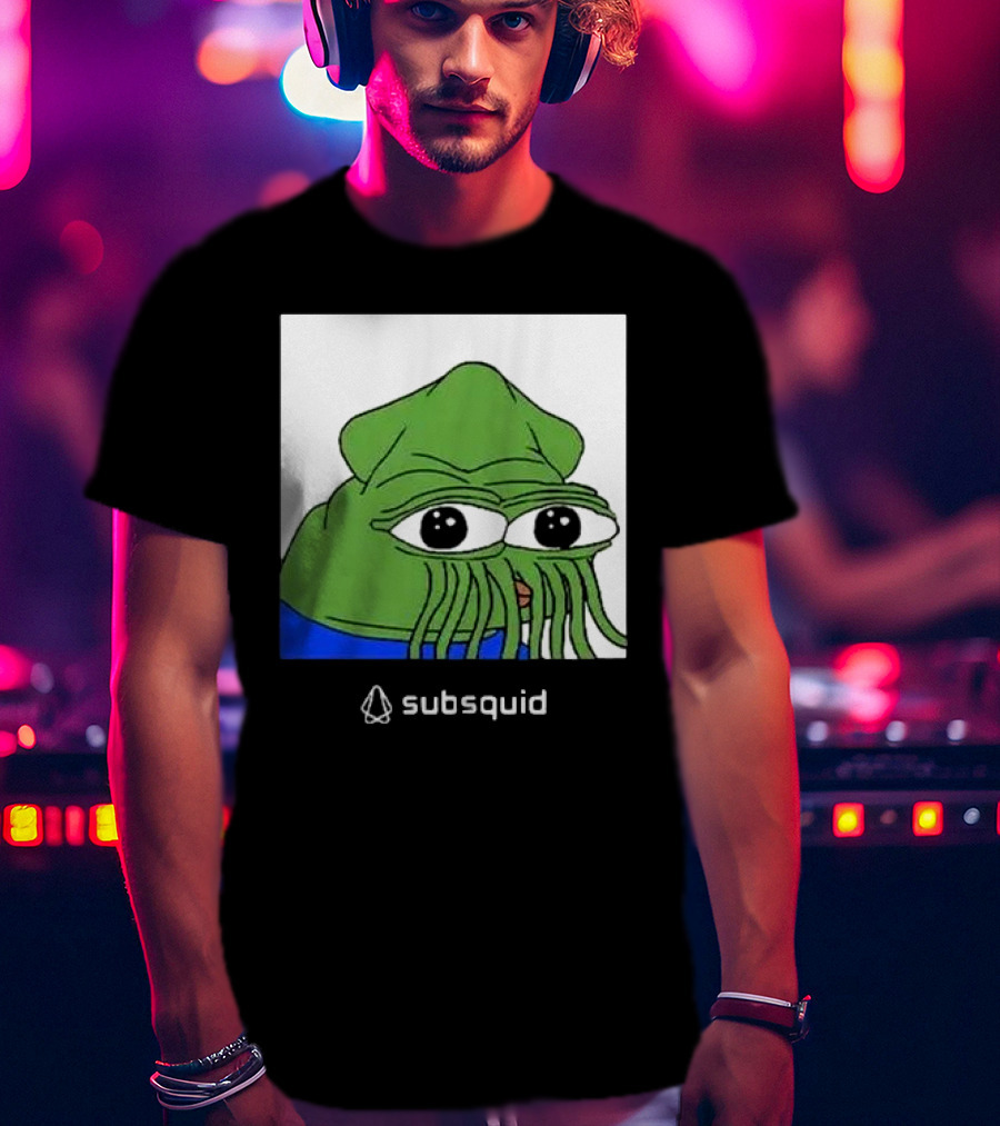 Dima Zhelezov Pepe The Frog Meme Subsquid T-Shirt