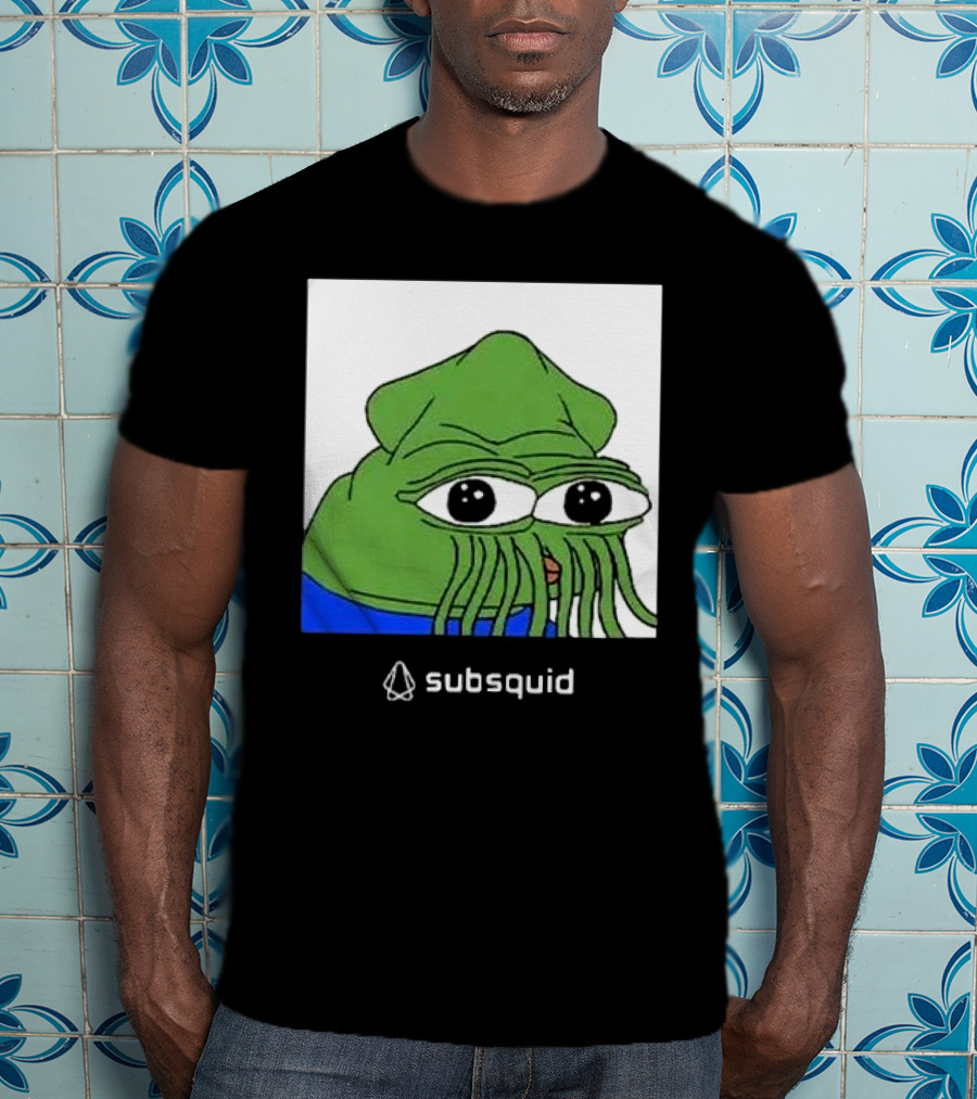 Dima Zhelezov Pepe The Frog Meme Subsquid T-Shirt