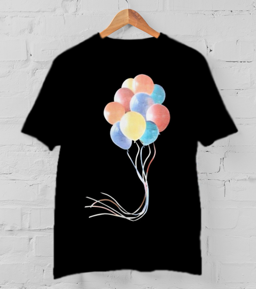 Pleasing X JW Anderson Multicolored Bunch Of Balloons Collection T-Shirt