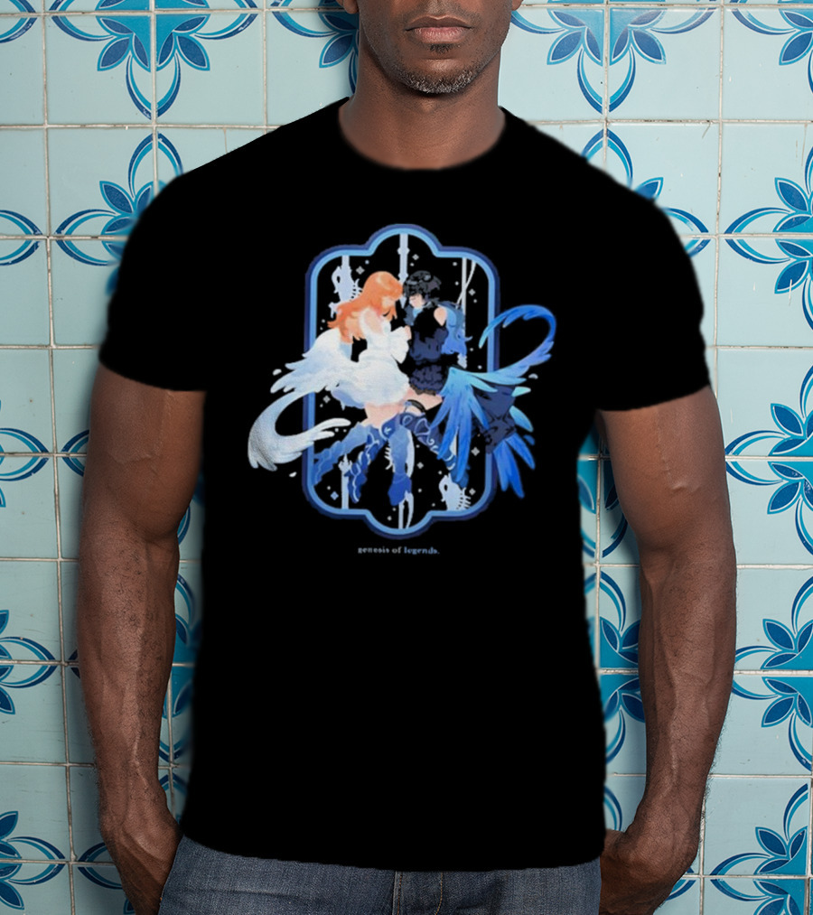 Genesis Of Legends Dual Characters Mythical Balance T-Shirt