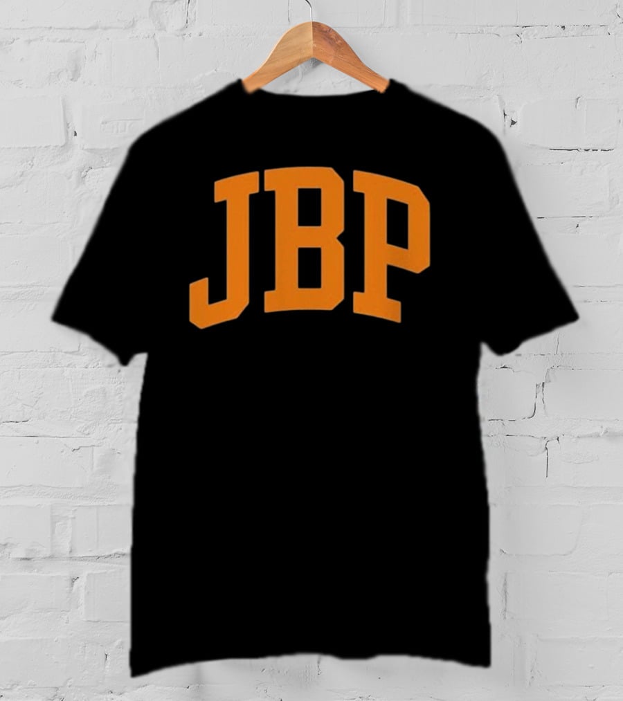 JBP Cobalt Orange Block Letters T-Shirt