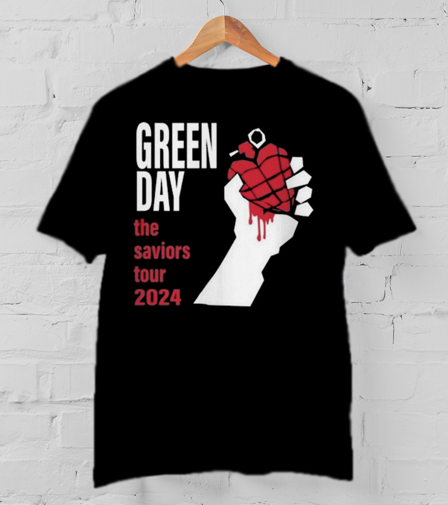 Green Day The Saviors Tour T-Shirt