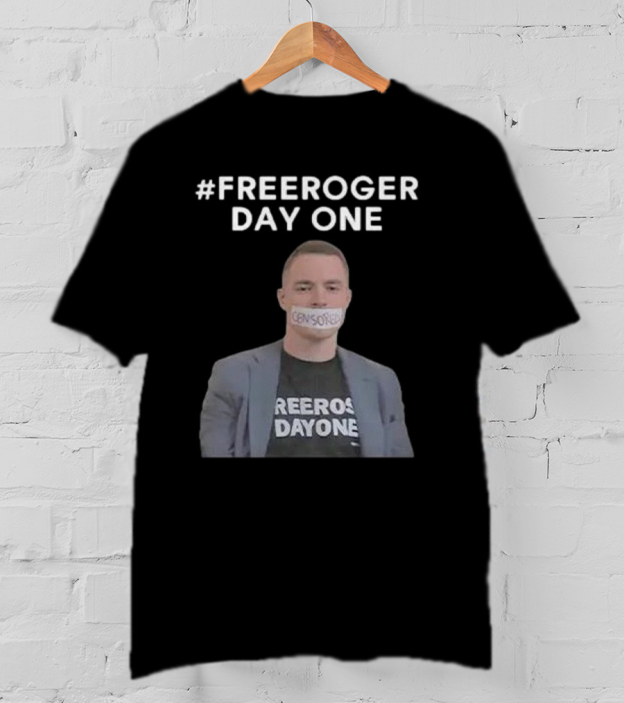 FreeRoger Day One Censored T-Shirt