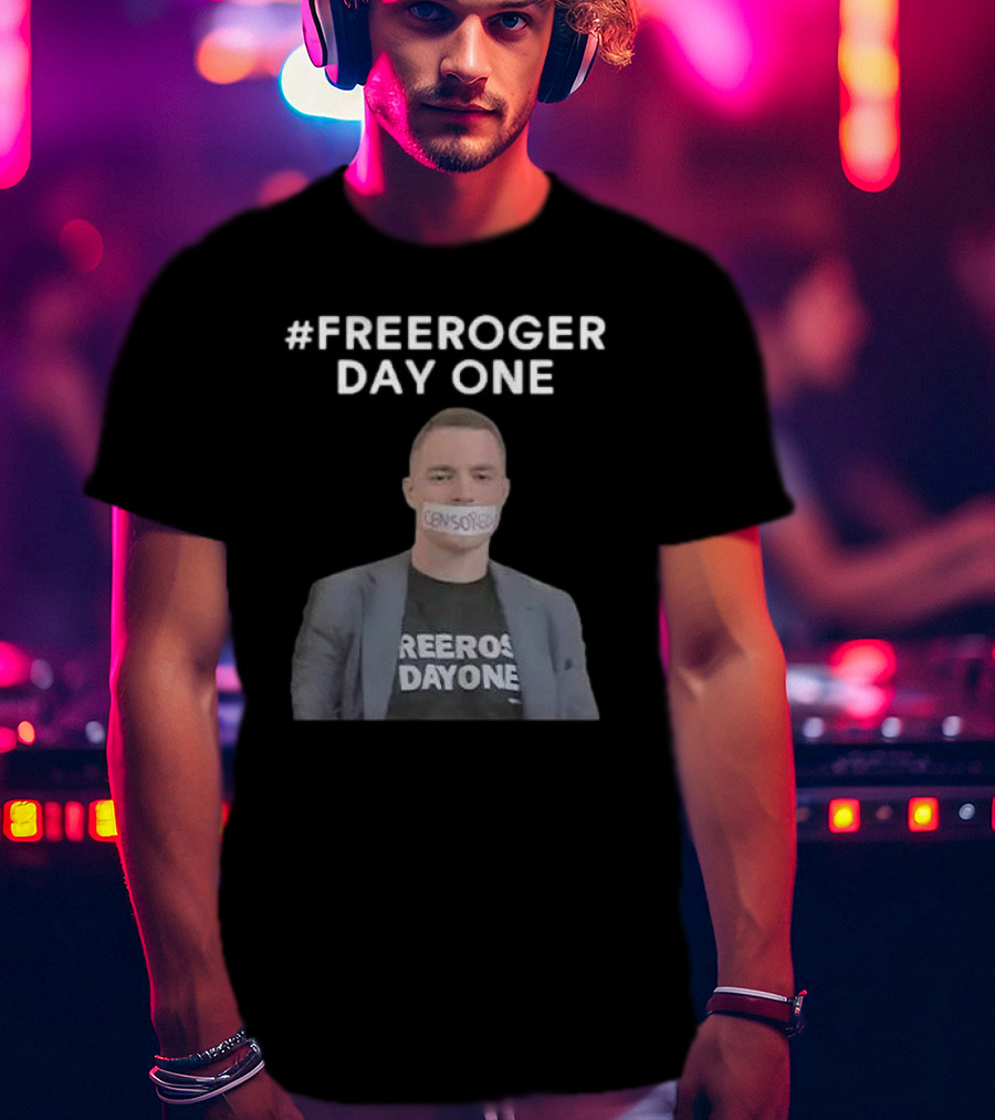 FreeRoger Day One Censored T-Shirt