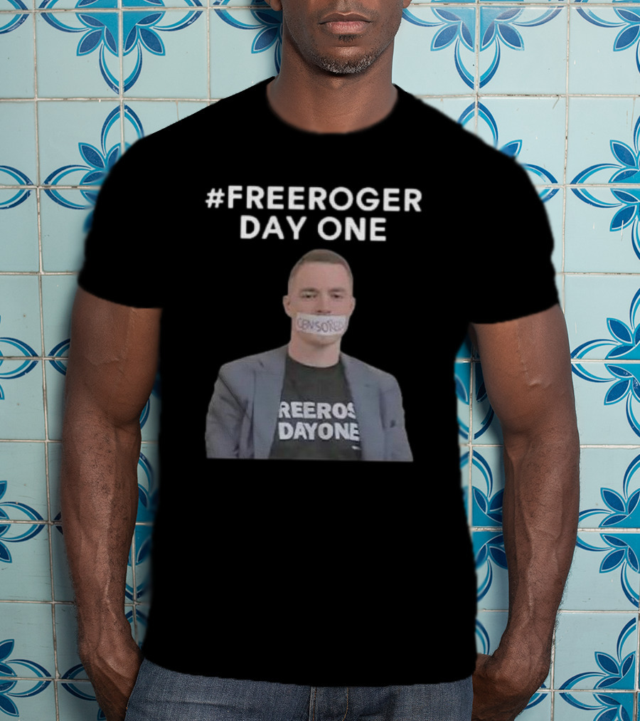 FreeRoger Day One Censored T-Shirt