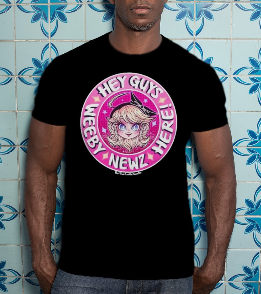 Hey Guys Weeby Newz Chibi Weeby Here T-Shirt