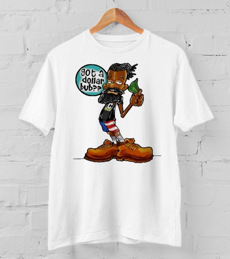 Damon Darling Got A Dollar Bub Character With Funky Style And Patriotic Colors T-Shirt
