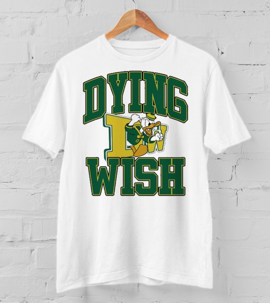 Dying Wish Donald Duck Sports Style T-Shirt