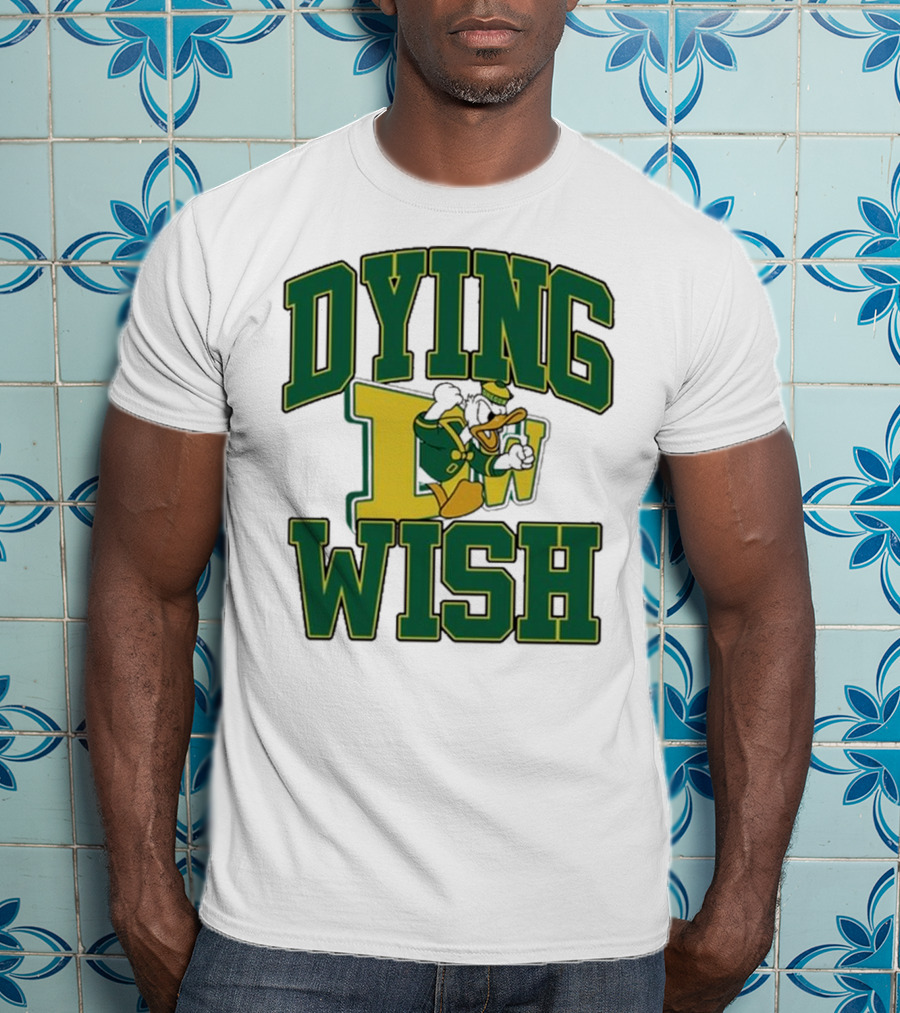 Dying Wish Donald Duck Sports Style T-Shirt