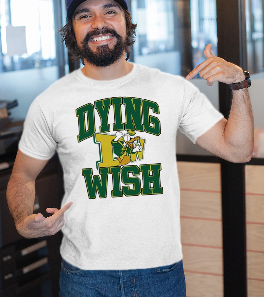 Dying Wish Donald Duck Sports Style T-Shirt