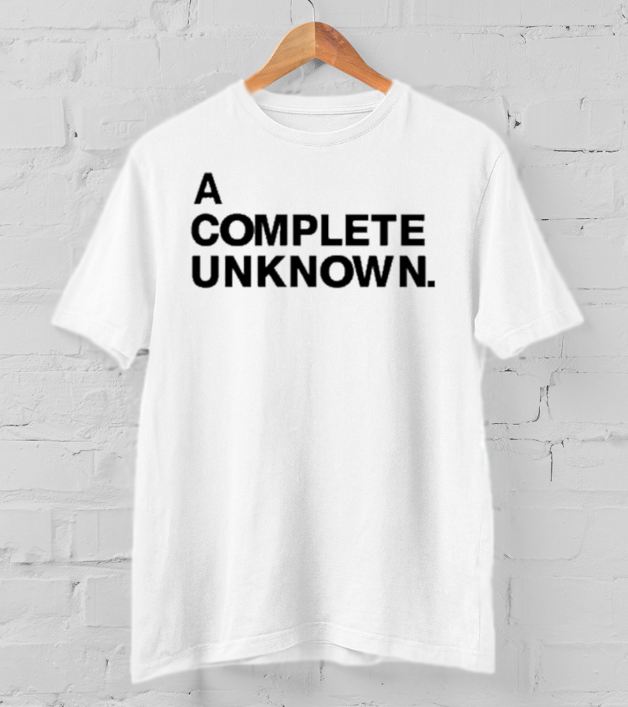 A Complete Unknown 1965 Mystery T-Shirt