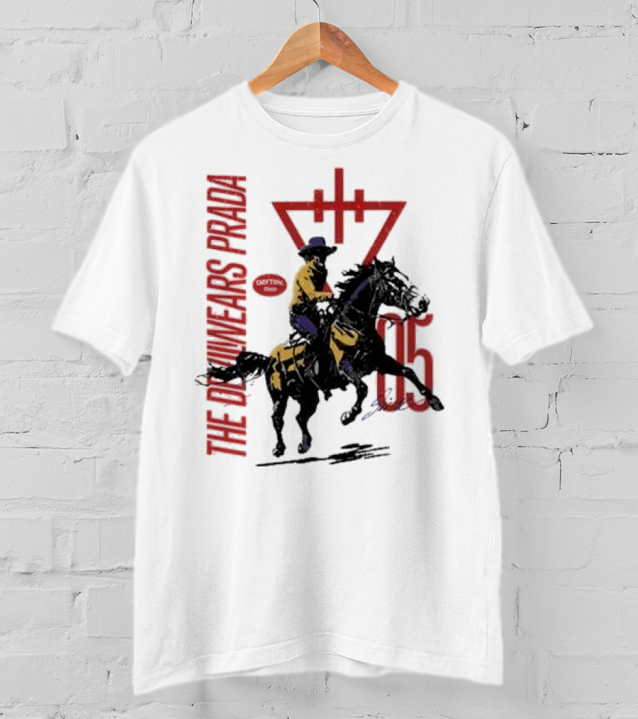 The Devil Wears Prada Dayton Ohio 06 Cowboy Horse Rider T-Shirt