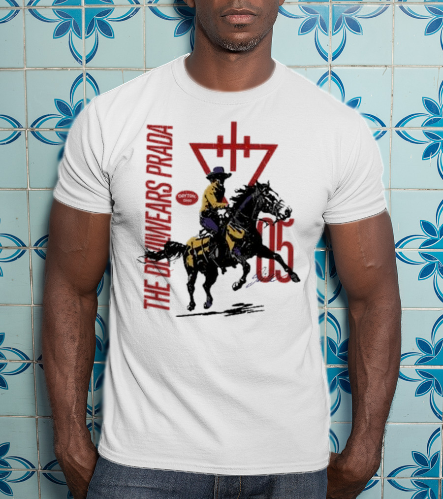 The Devil Wears Prada Dayton Ohio 06 Cowboy Horse Rider T-Shirt