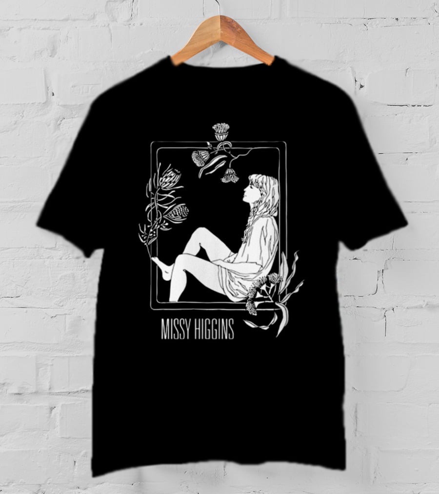 Missy Higgins Encore Melbourne Botanical Frame T-Shirt