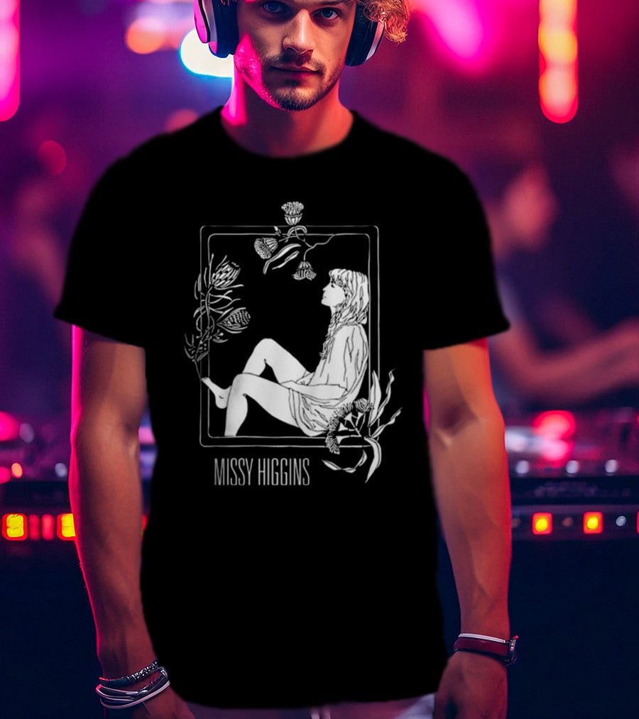 Missy Higgins Encore Melbourne Botanical Frame T-Shirt