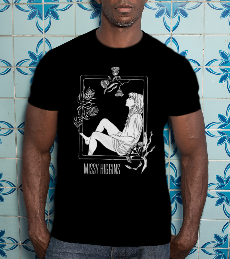 Missy Higgins Encore Melbourne Botanical Frame T-Shirt