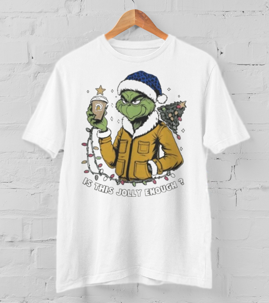 San José State Spartans Grinch Christmas Is This Jolly Enough? T-Shirt
